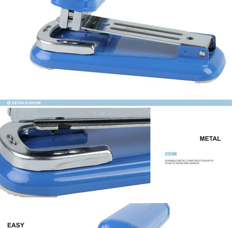 high quality high quality office supply stationery booklet 25 sheets 360 rotating degree stapler