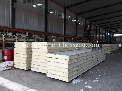 100mm heat insulated PU panel