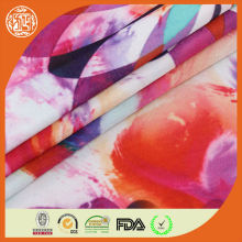 Custom swimwear printed lycra fabric