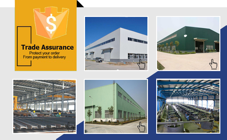 Light Metal Building Construction Gable Frame Prefabricated Industrial Steel Structure Warehouse