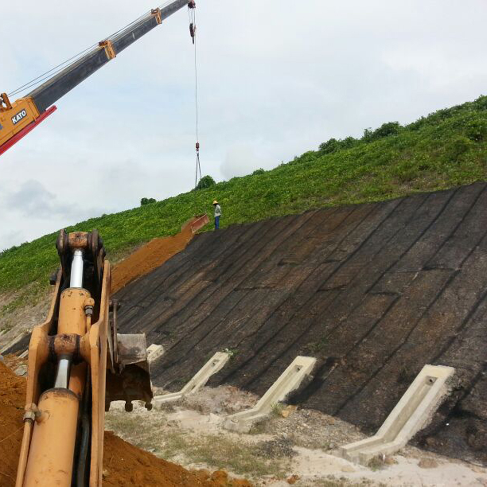 Lelong Plastik Hakisan Kawalan Hakisan Mat