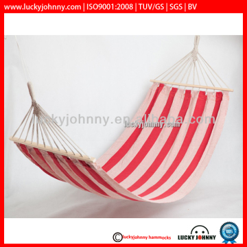 Single cotton rocking hammock