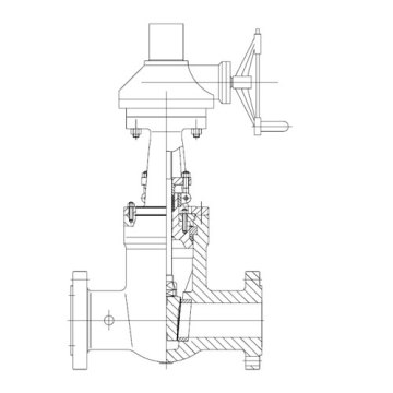 Flanged Pressure Seal Gate Valve