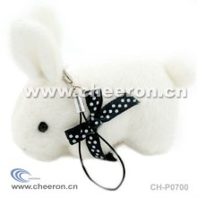 Plush Rabbit Toy, Mini Plush Keychain