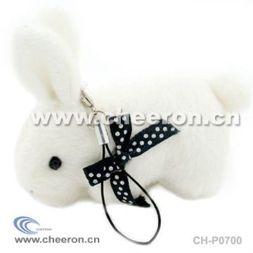 Plush Rabbit Toy, Mini Plush Keychain