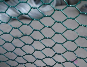 Hexagonal wire netting normal twist