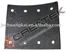 Sinotruck howo spare part brake lining