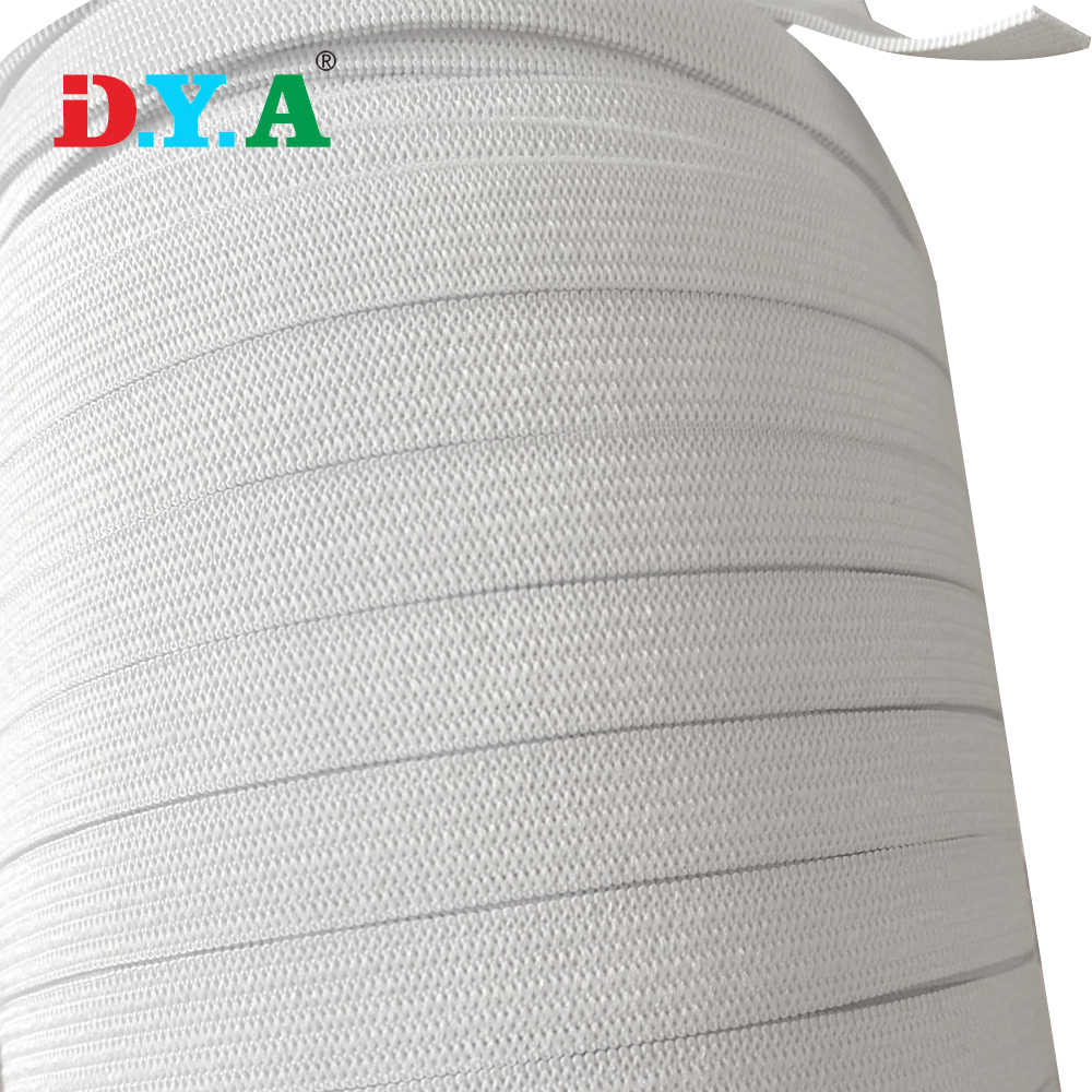 Factory cheaper wholesale flat 10mm knitted elastic band