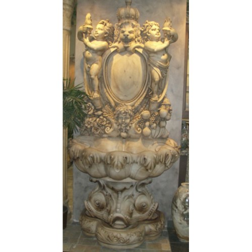 Carved Stone Wash Basin