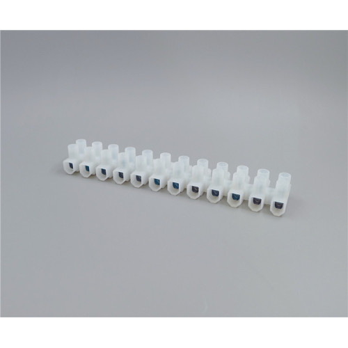 Polyamide66 flat base 12 poles terminal blocks connector