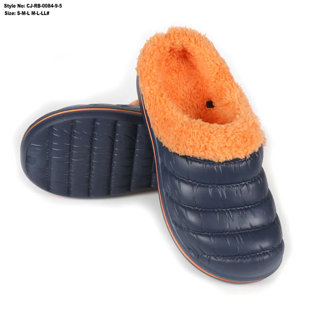 EVA Shoes Fur Clogs Garden Shoes Keep Winter Warm EVA Clogs Shoe