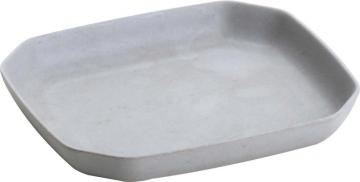 Light Octagonal Bamboo Fiber Tray