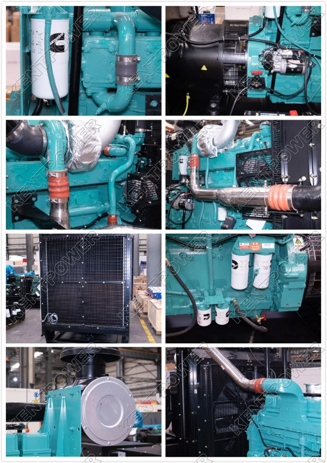 25kVA~180kVA Cummins Engine Generator Electric Diesel Power Station Open Type Generating Set Ce/ISO Approved