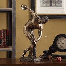 Indoor fiberglass resin statue for decoration