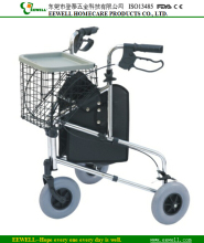 Deluxe 3 Wheel Steel Rollator (2302)