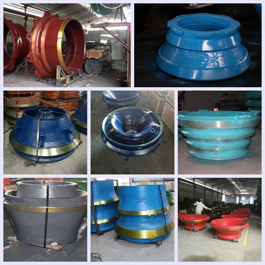 Cone Crusher Wear Resistant High Manganese Part Concave