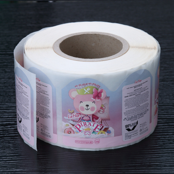 Waterproof OEM Custom Cosmetics Label Sticker