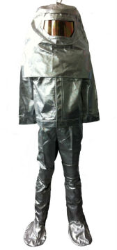 Aluminized Marine firefighting suit