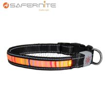 Orange Nightlight Light-Up Led Flashing Dog Collar
