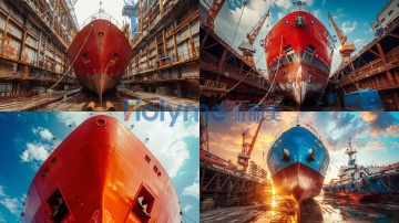 Ship corrosion-resistant powder coating