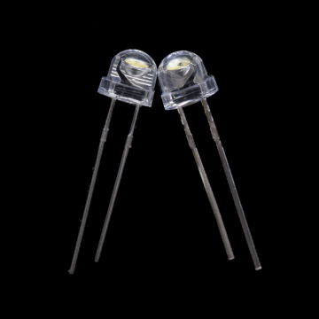 6-7lm 3000-3500k 5mm Silti balta LED Augsta spilgta