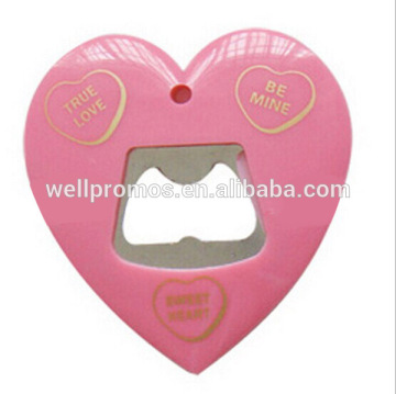 heart shape novelty bottle opener