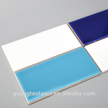 Beautiful Colors Kichen And Bath Wall Decorative 100x200 Glass Subway Tile