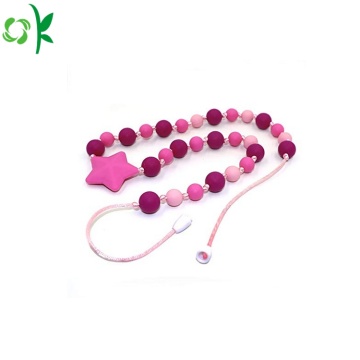 New Decoration Fashion Silicone Necklace Beads for Baby