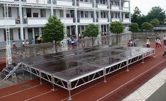 Waterproof Movable Stage Platform , Folding Stage Aluminum