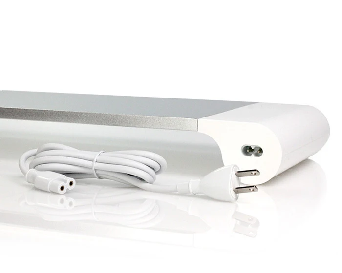 EU Plug Alloy Aluminium Laptop and Monitor Stand with 4 USB Ports