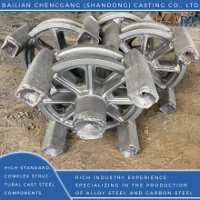 Sturdy Frame Construction for Cast Steel Base