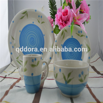 stoneware dinnerware set,blue stoneware dinnerware sets,western dinnerware sets