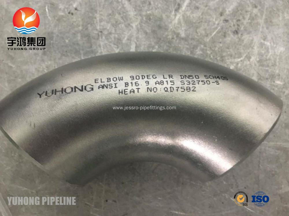 ASTM A815 UNS S32750 Duplex Steel Fitting