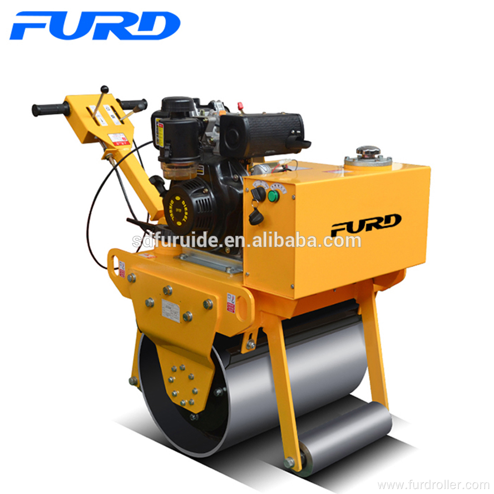 Diesel Soil Compactor Single Drum Pedestrian Roller for Sale (FYL-600C)