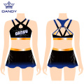 Custom Cropped Cheerleading Uniform