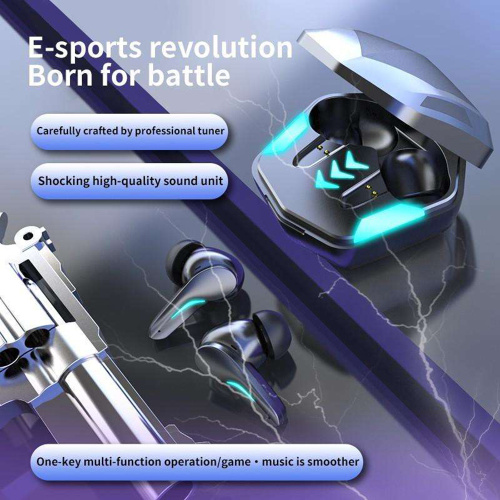 Hot-selling Bluetooth 5.0 Wireless Earbuds Gaming Earphones