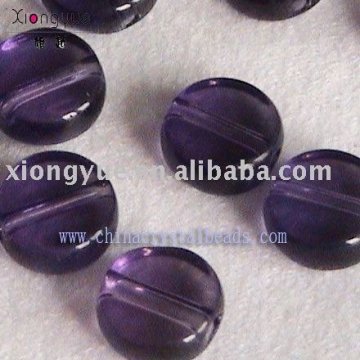 High Quality purple cat eye Crystal Beads