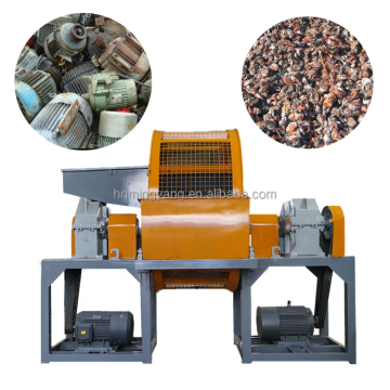 China Tire Rubber Industrial Timber Electronics Dual Shear Shredder for Scrap Metal