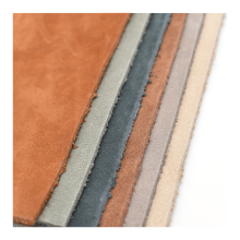 High Quality Suede and Genuine Cowhide Leather Fabric for Sofas