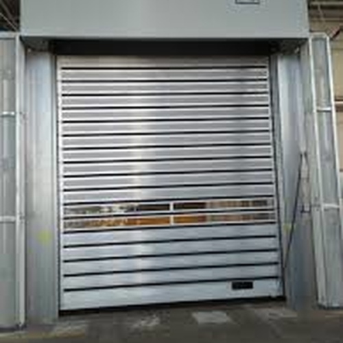 Pintu Pengatup Kelajuan Tinggi Aluminium Alloy Metal