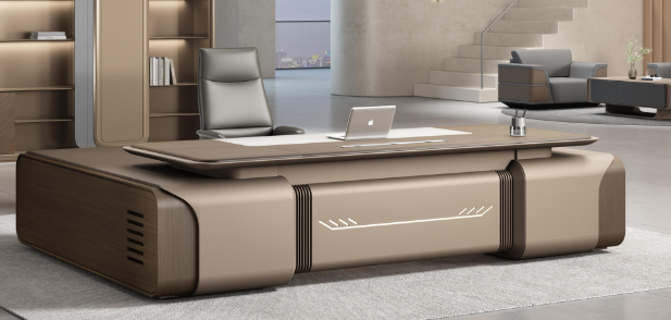 Mesa executiva moderna em laca Modern Lacquer Executive Desk
