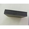 Panel de fibra de carbono de sarga negra mate de 2 mm de grosor