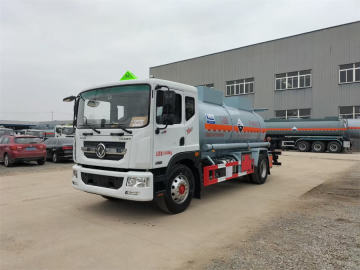 Hydrochloric Acid Chemical Liquid Tanker Truck 12 Cbm