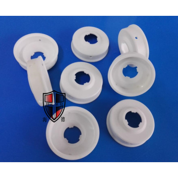 customized alumina ceramic cover cap eyelet