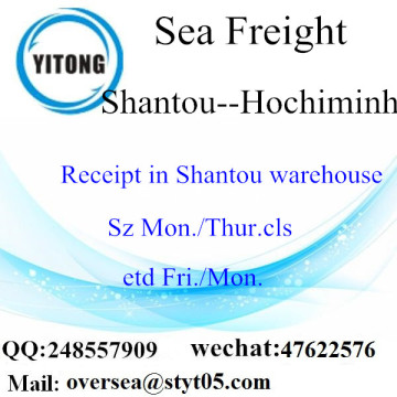 Shantou Port LCL Consolidación A Hochiminh