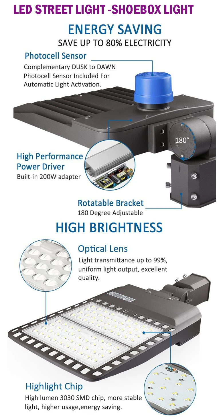 EMC Road Luminaires LED Street Light for Road Lanterns Light 100W 120W