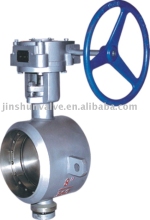 API butt welding butterfly valve(butt welded butterfly valve)