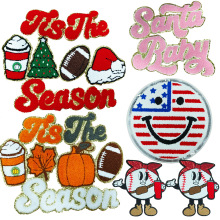 Custom Chenille Greek Letter Hoodie Letterman Jacket Patches