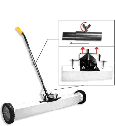 Rolling Magnetic Floor Sweeper