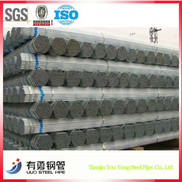 Building material galvanised steel pipes